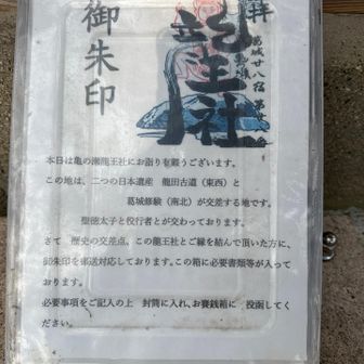 御朱印はお金と郵送代を賽銭箱に入れると後日いただけるようです
せっかくなので私もお願いしました🤲