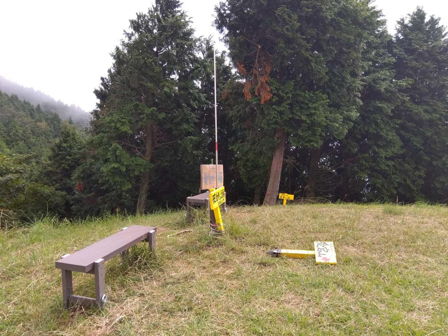 愛宕山を経由していきます。
香春10山のアプリでは、最初の小富士山のみしか登頂していない表示になっていて、気になります。
