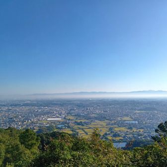 奈良盆地が一望できるポイント
