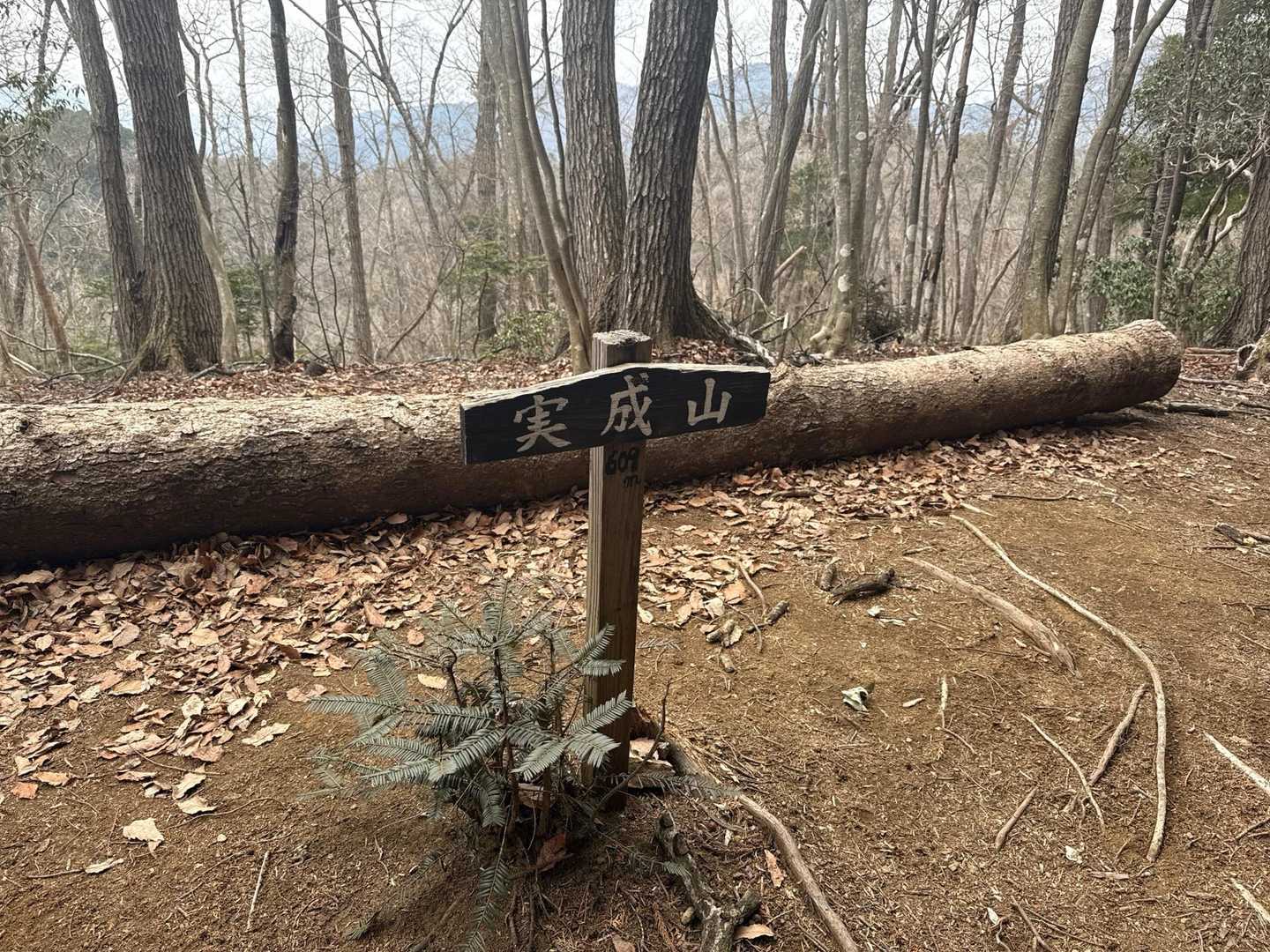 2座目　実成山登頂！
