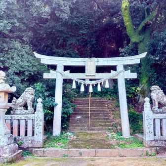 鍛冶ヶ峰の登山口
阿南八幡神社⛩️