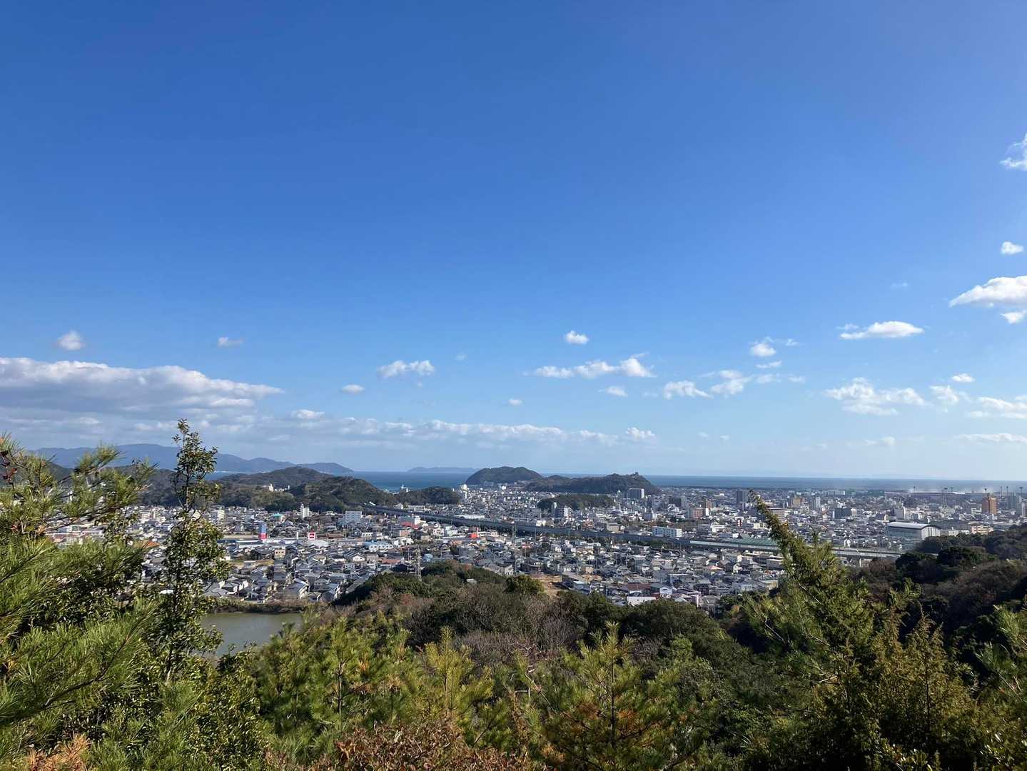 新四国八十八ケ所参道ハイキングコース入口-金光山-宇佐八幡 往復コースの写真