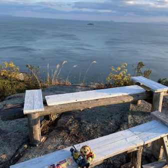 十畳岩で休憩タイム☕️