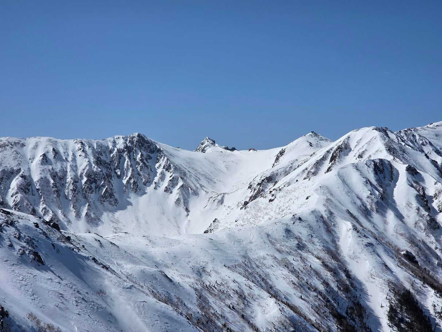 木曽駒ヶ岳、宝剣岳