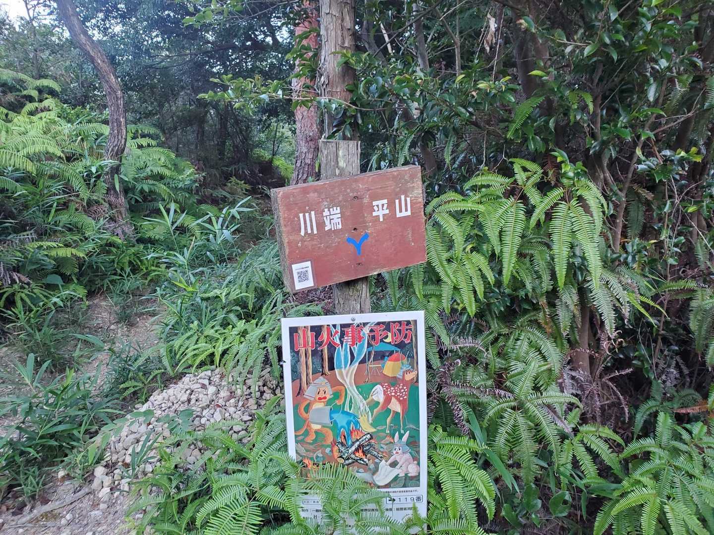 この分岐まで戻る。