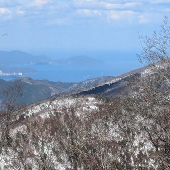 海が見える山はいいですな
