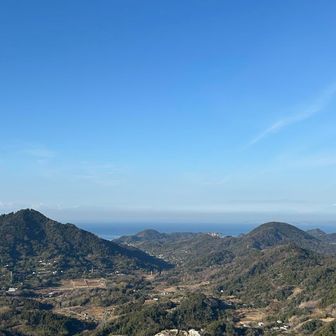 トミ山から富士山まで