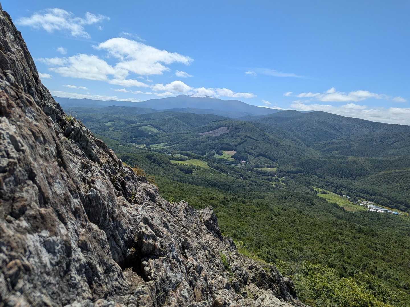 早池峰山方面