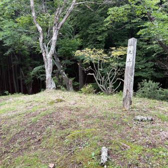 丸山山頂
単なる通過点です