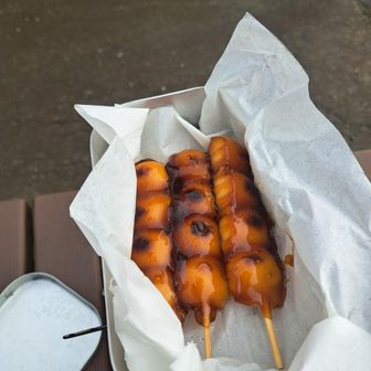 みたらし団子休憩