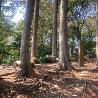 再び愛宕神社跡