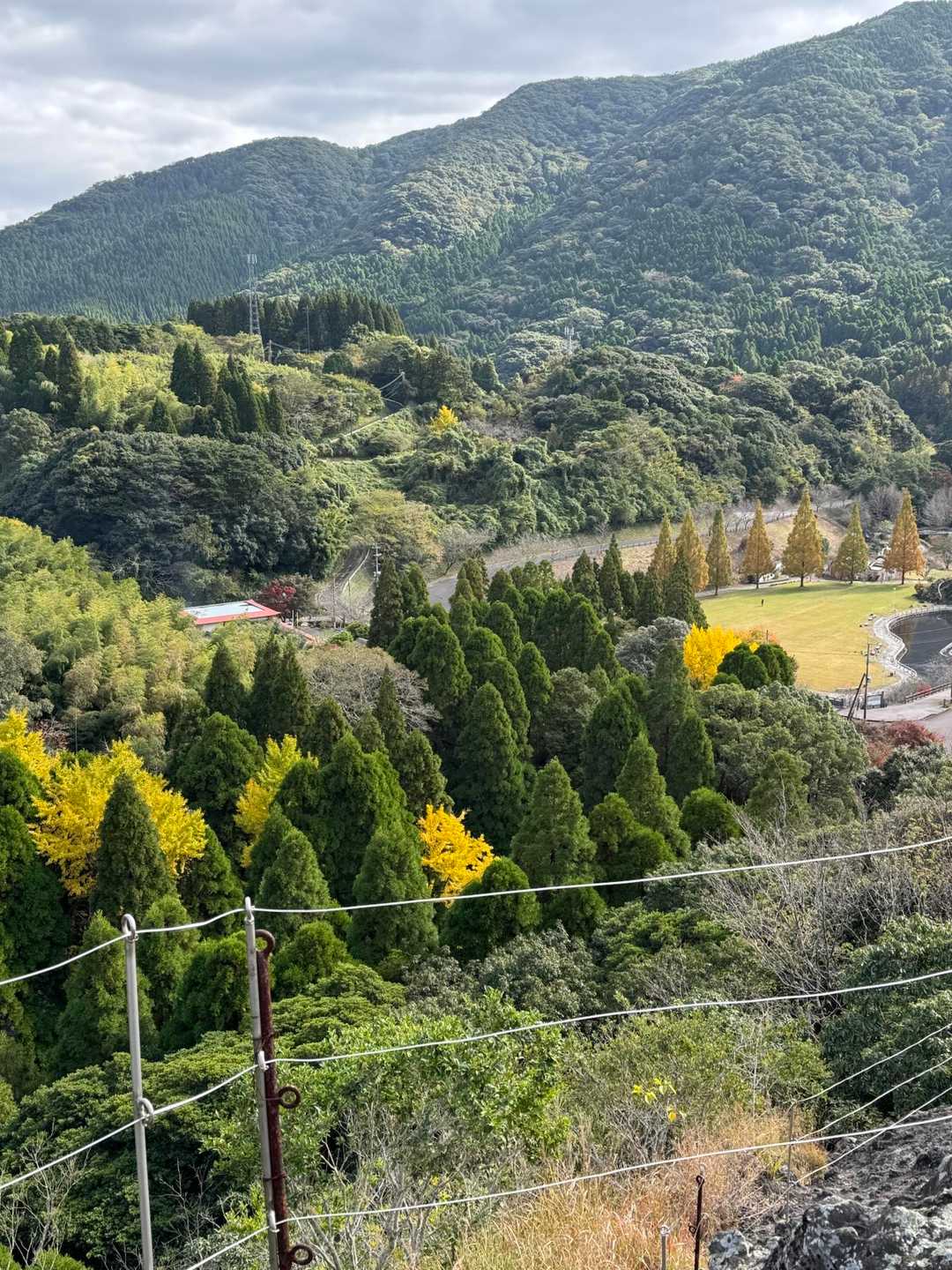 護摩岩から見下ろす