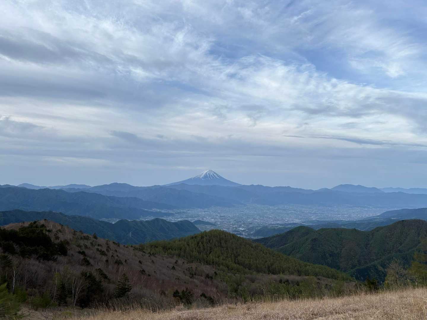 振り返れば富士山🗻
