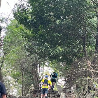 JJさん、追いかけますよ。
急ぎ装備を整えて、ゴー。
全力で駆け下る。
4年前、身延山の修行走に師匠の応援に行った。師匠は現れず、時間で私は下山した。ゴール間近に、追ってきた師匠に抜かれた。あの時は、私が山を走る事なんて想像もできなかった。