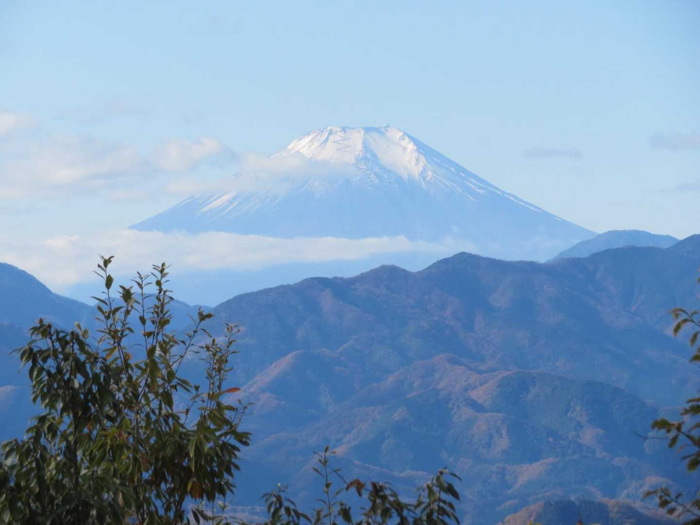 いつもよりくっきりと美しい富士山！