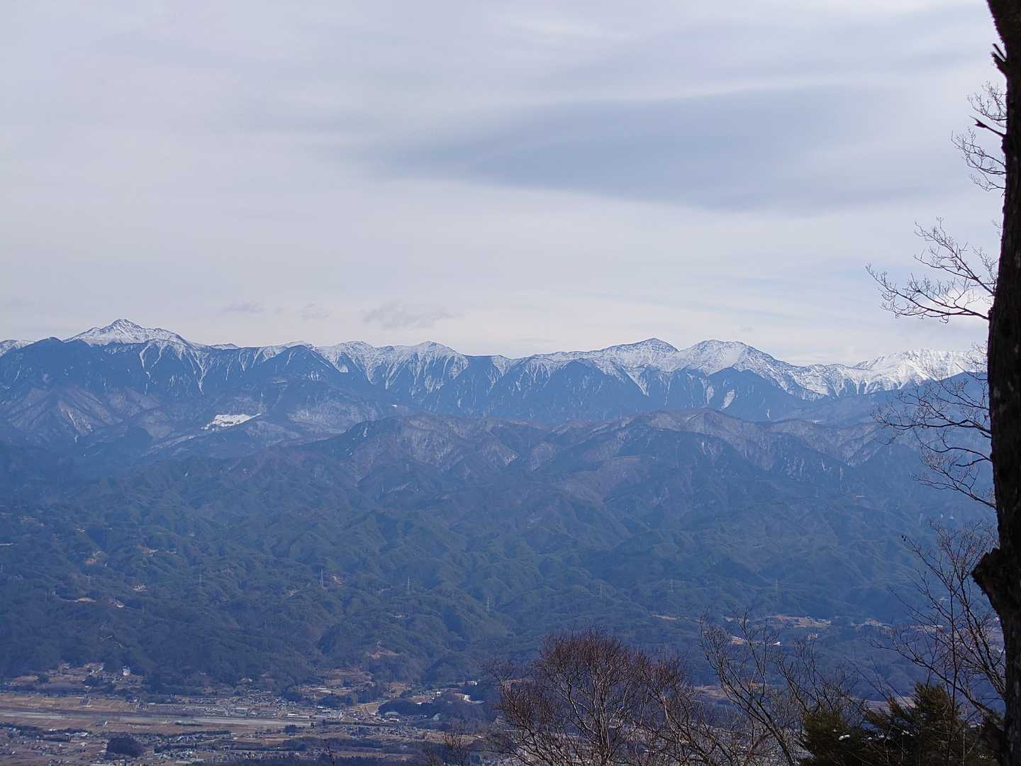 塩見岳から赤石