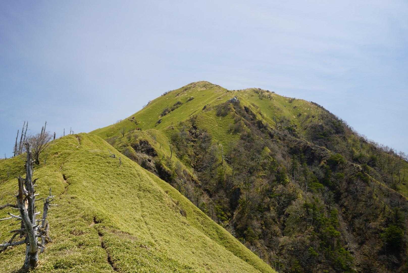 振り返り撮影
次郎笈も好きになったわ