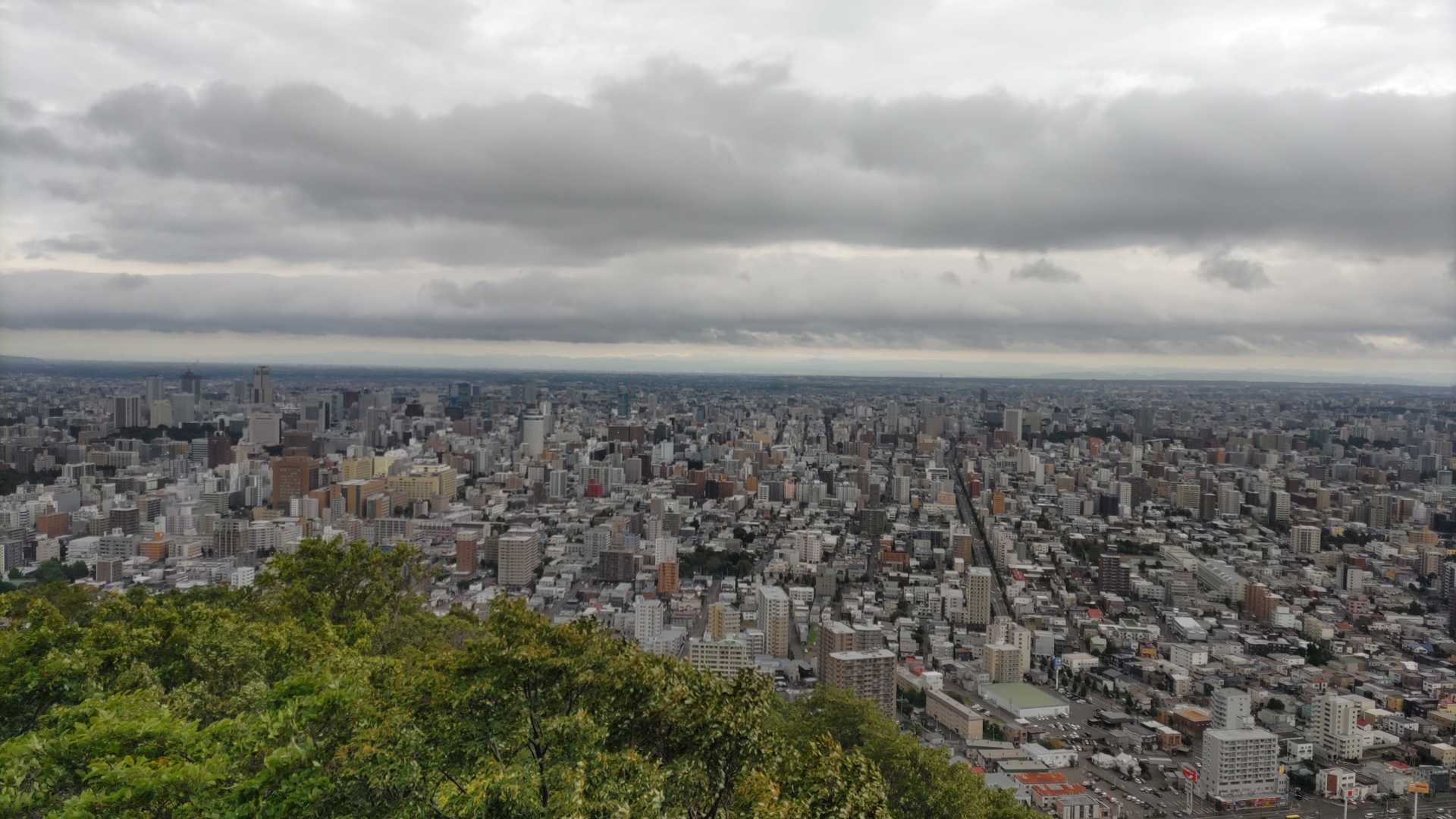 丸山山頂からの眺望
札幌市街地
