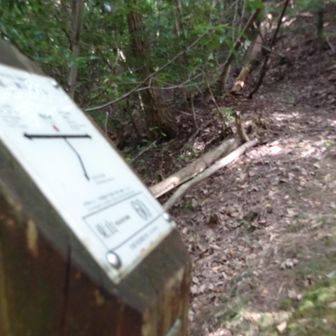 No.60
↑比叡山　　↓瓜生山　　大山祇神社→
茶山、瓜生山をパスするルートとの合流ですね