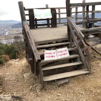 展望台が立入禁止になってました。