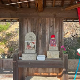 お参りします。