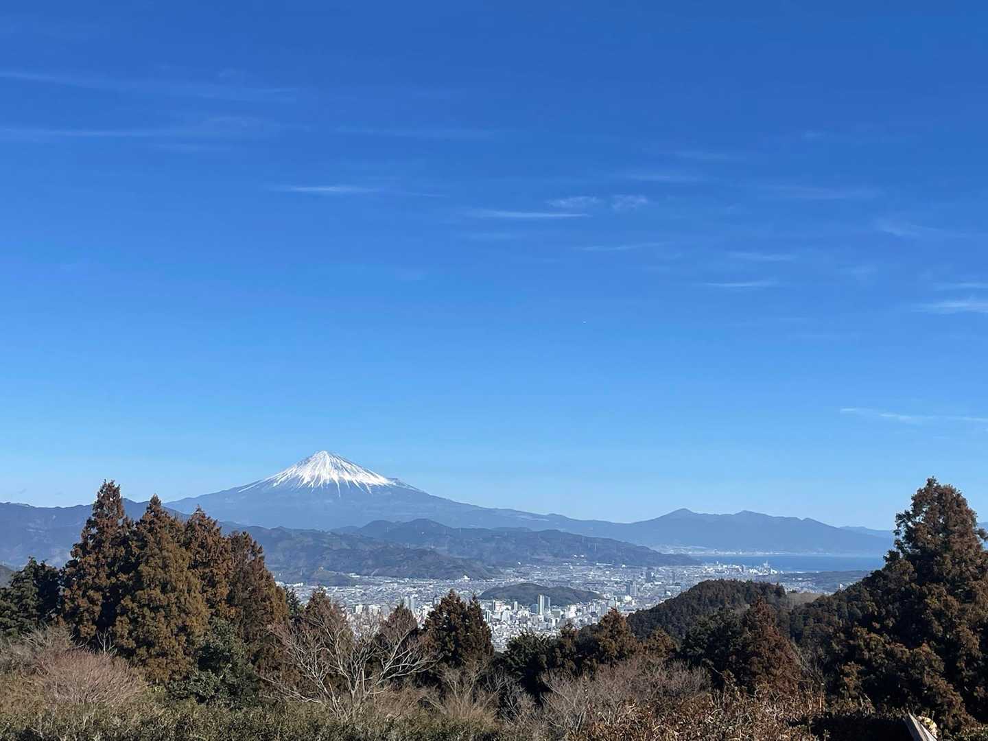 駿河嶺-大鈩山-飯間山-ロンショウ-宇津ノ谷峠-満観峰-小 縦走コースの写真