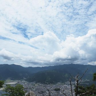 ちょい蒸し暑い。
雲がモクモクしてきた。