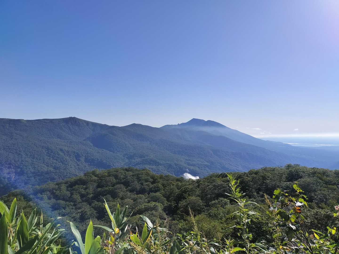 岩手山！スッキリ〜
三ツ石小屋泊で朝日と岩手山見たかったのぉ〜🥹