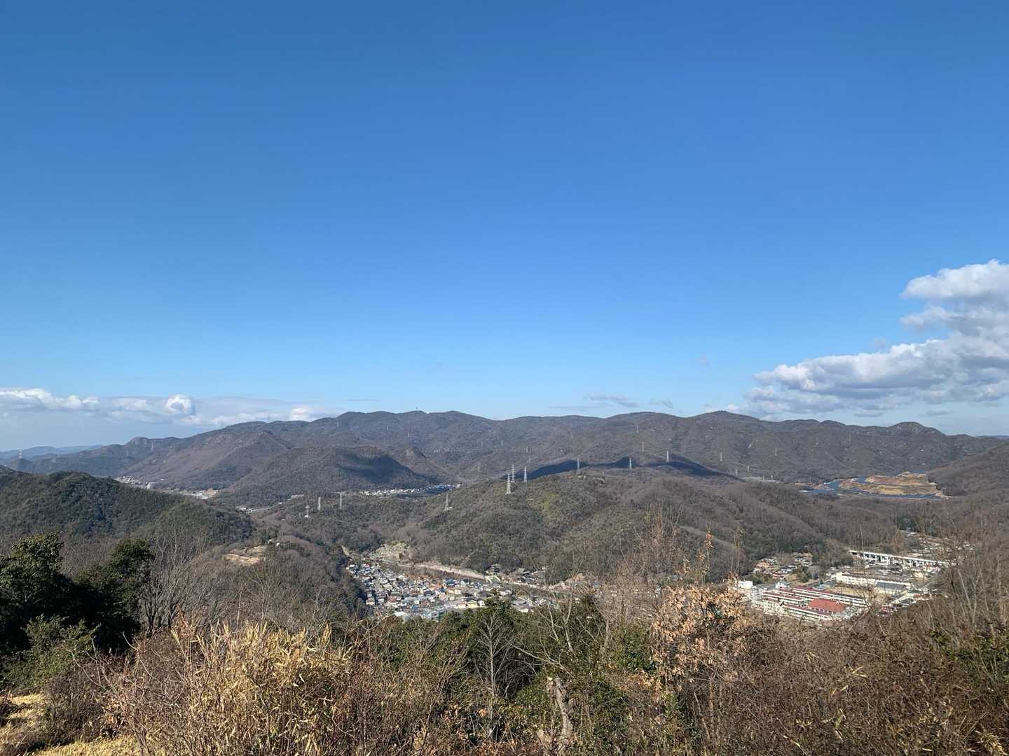 熊山の全貌