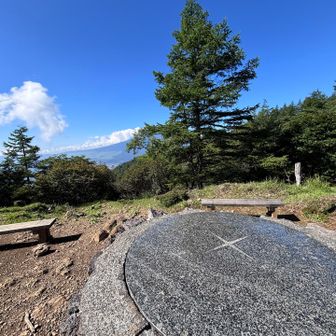 木無山へ向かう途中に、こんな感じの展望台があります
広くて休憩にも良い🙆