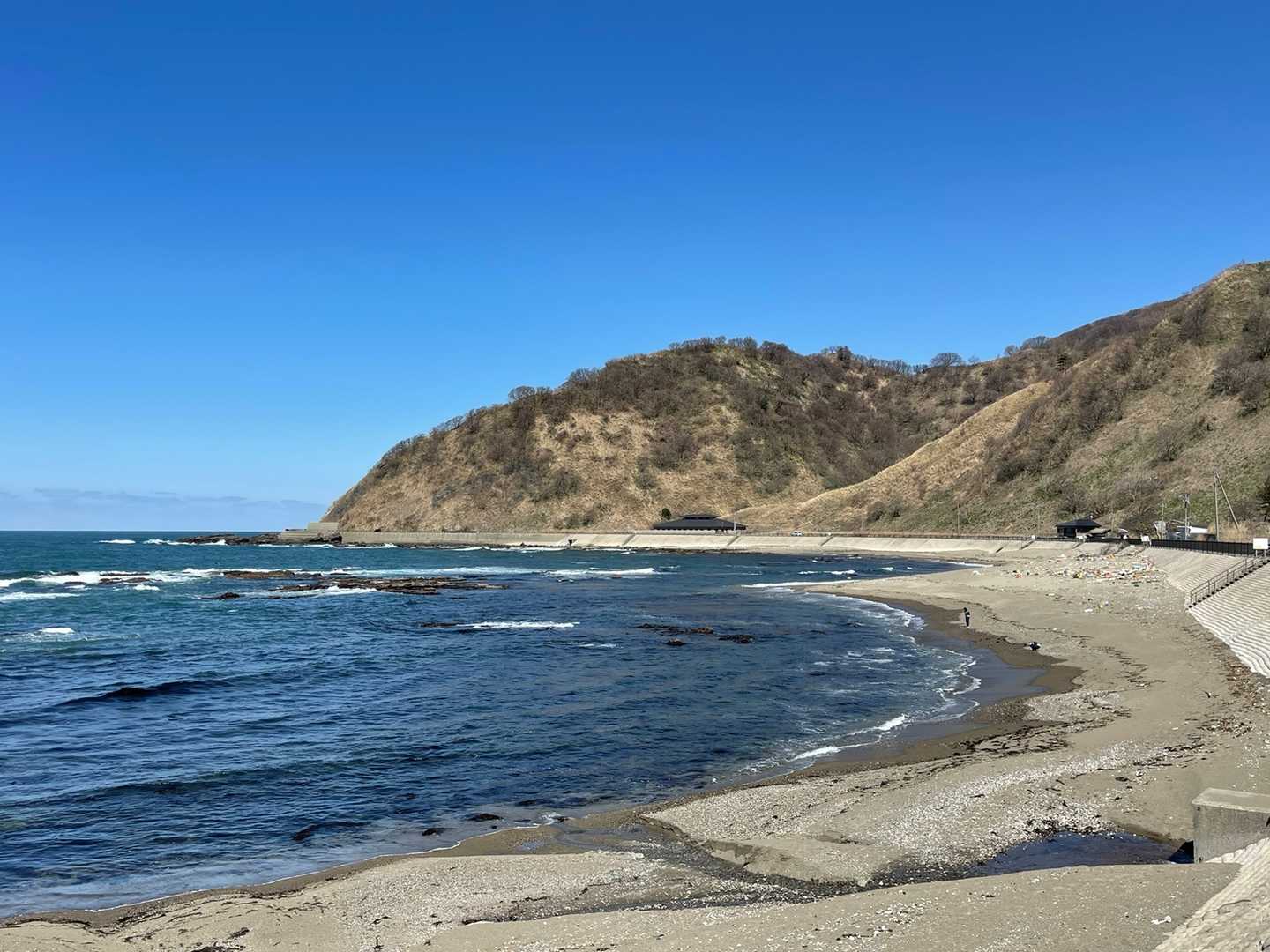 香頭ケ浜　海岸線がきれいです🙂