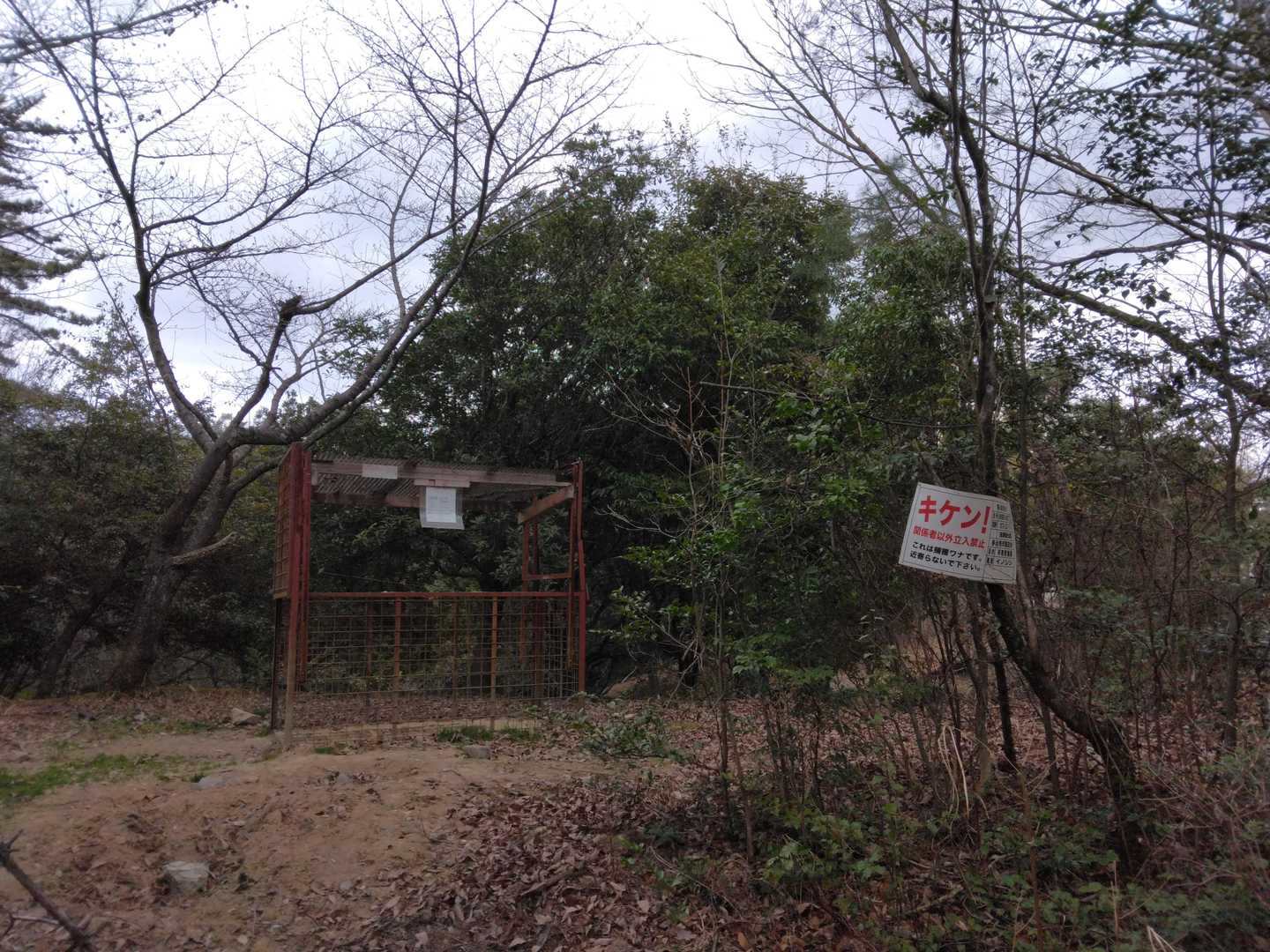 猪のワナ🐗