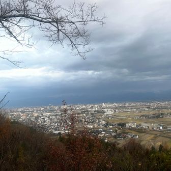 城山展望台から