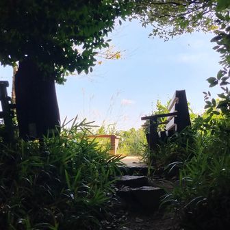 砥神山の東側