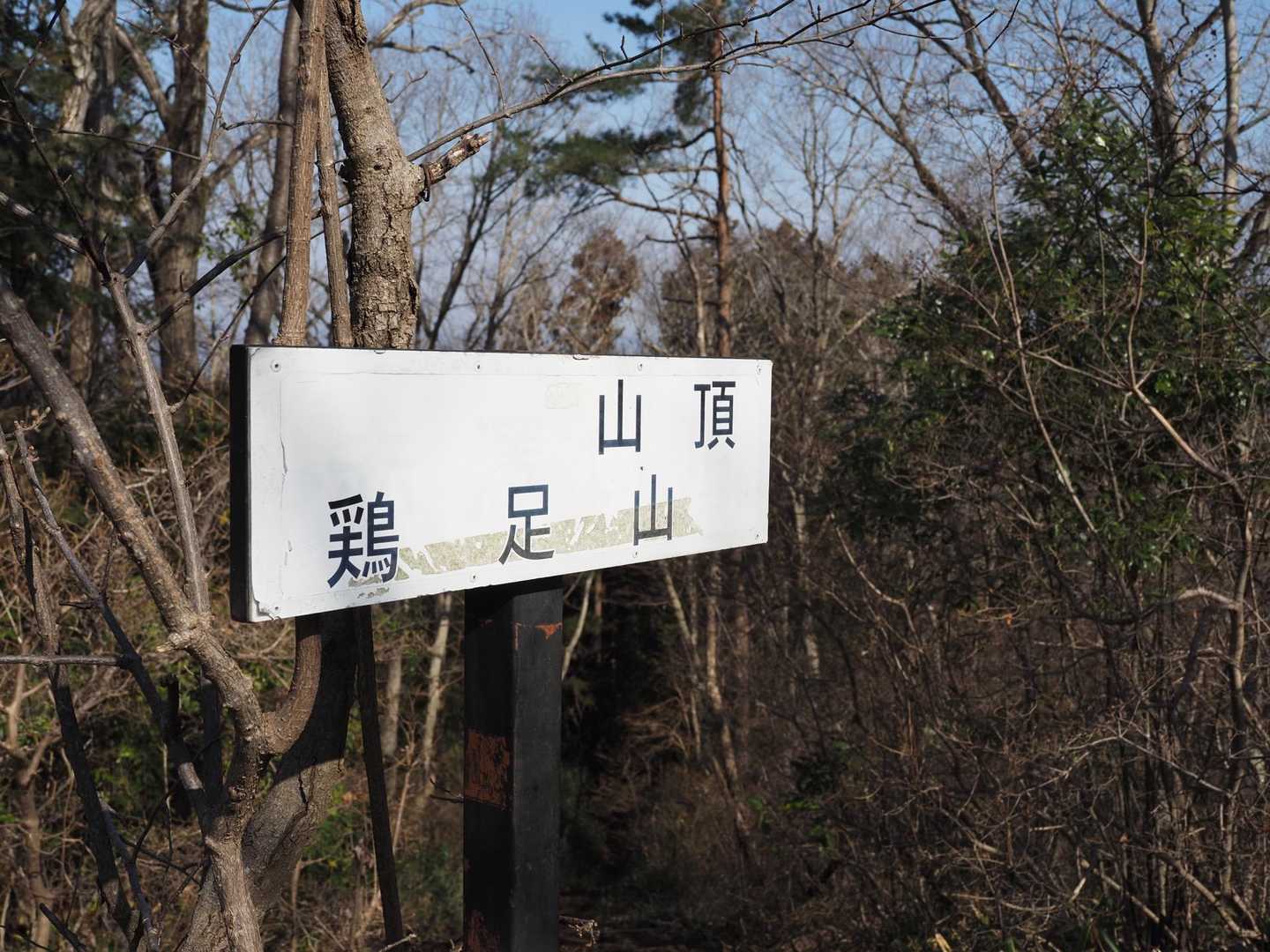 鶏足山到着
