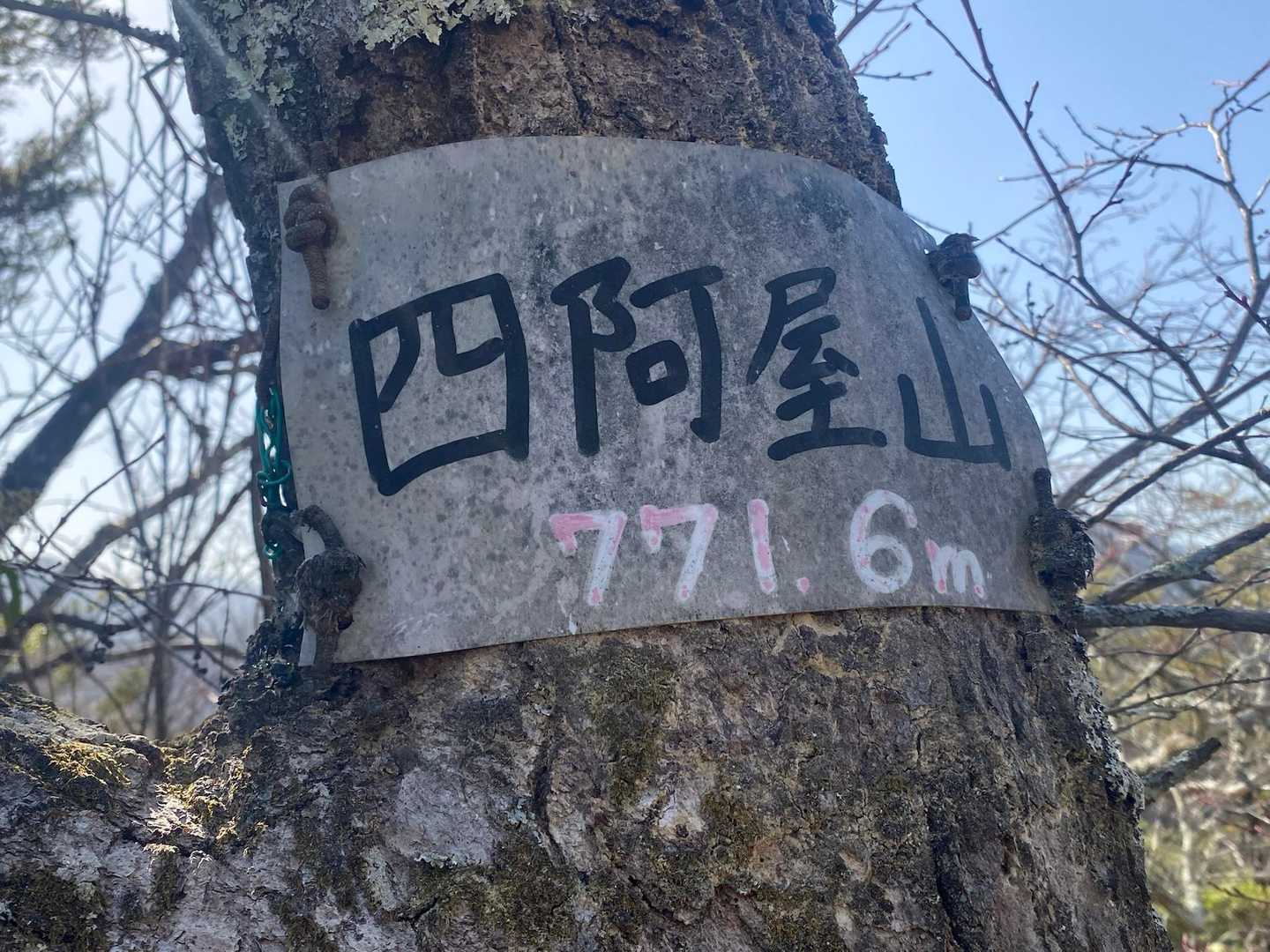 ここまで登ってくるのに
距離は大したことないけど鎖があったりして要注意な体力使うかもな道
下りはますます要注意⚠️