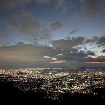 福岡市方面夜景