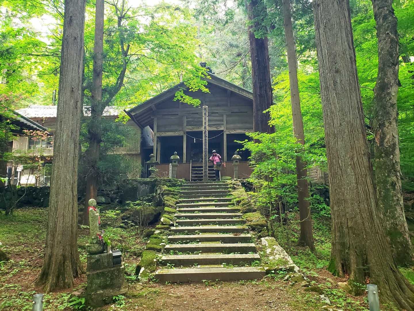 浩宮様登山休憩場所、の説明