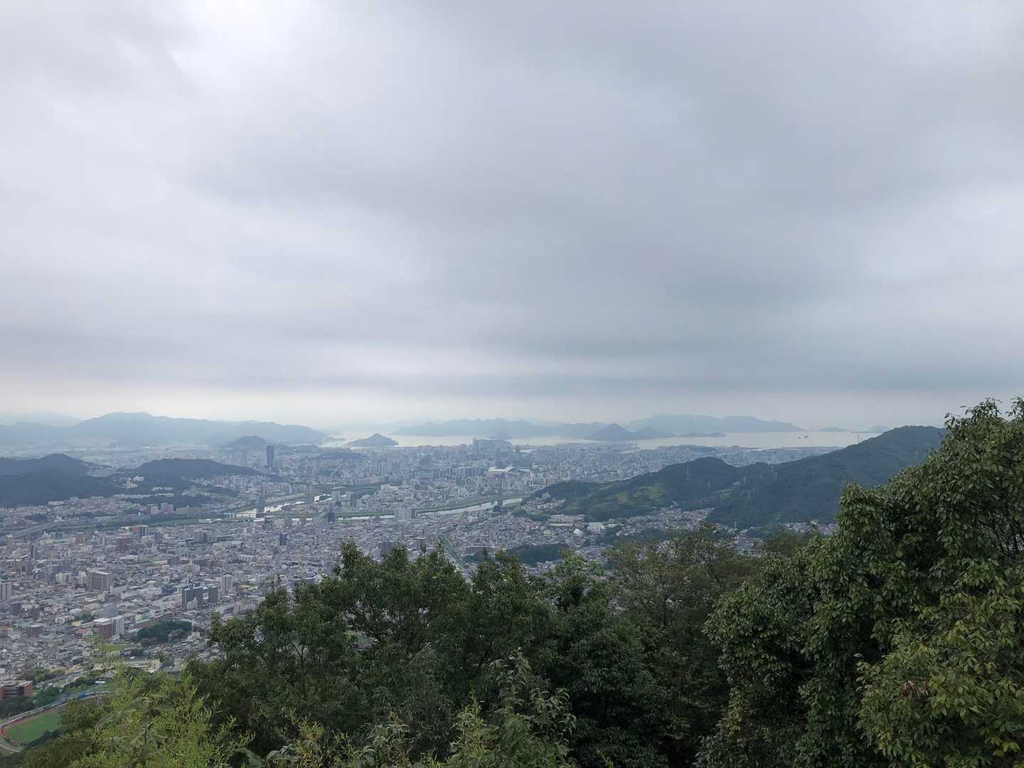雲ってますが、ナイスビュー👍