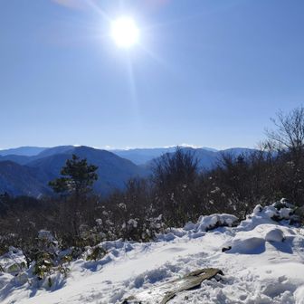 山🏔️がきれーに見える〜
