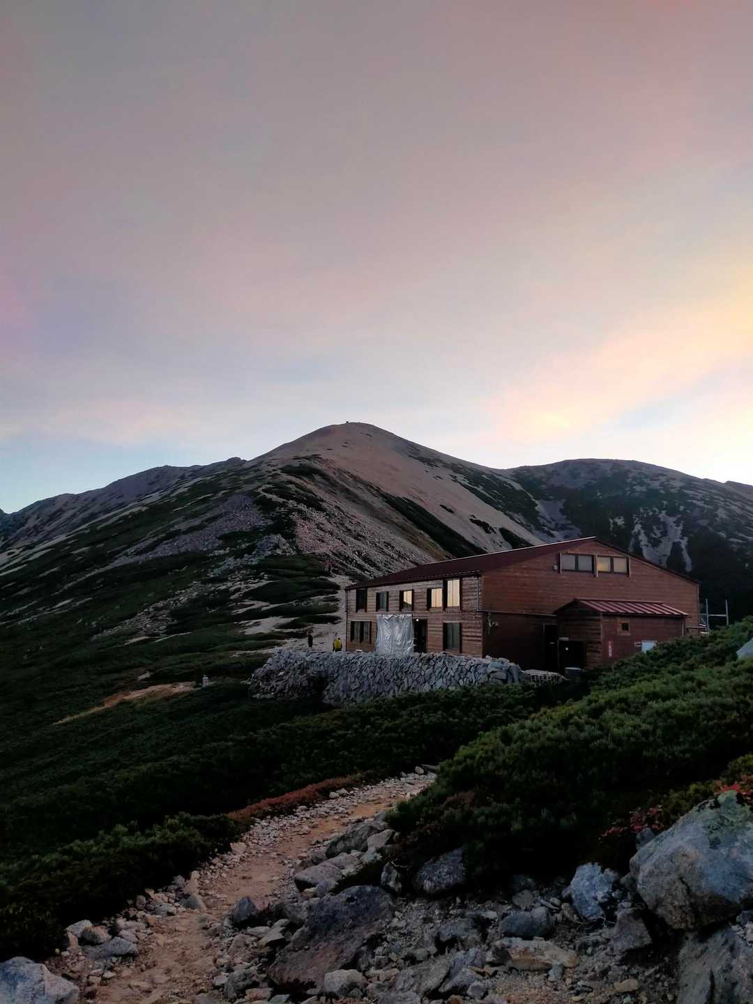 お世話になった薬師岳山荘。また泊まりたい‼️