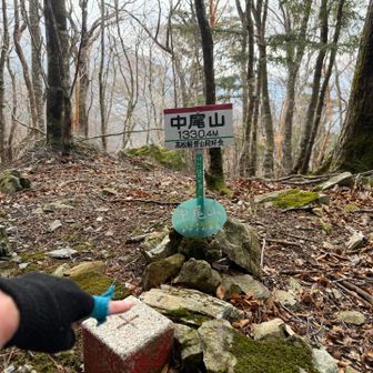 すぐ近くに もひとつ 山頂標識が ありました😆

こっちが 1Ｍ 低いやん😂