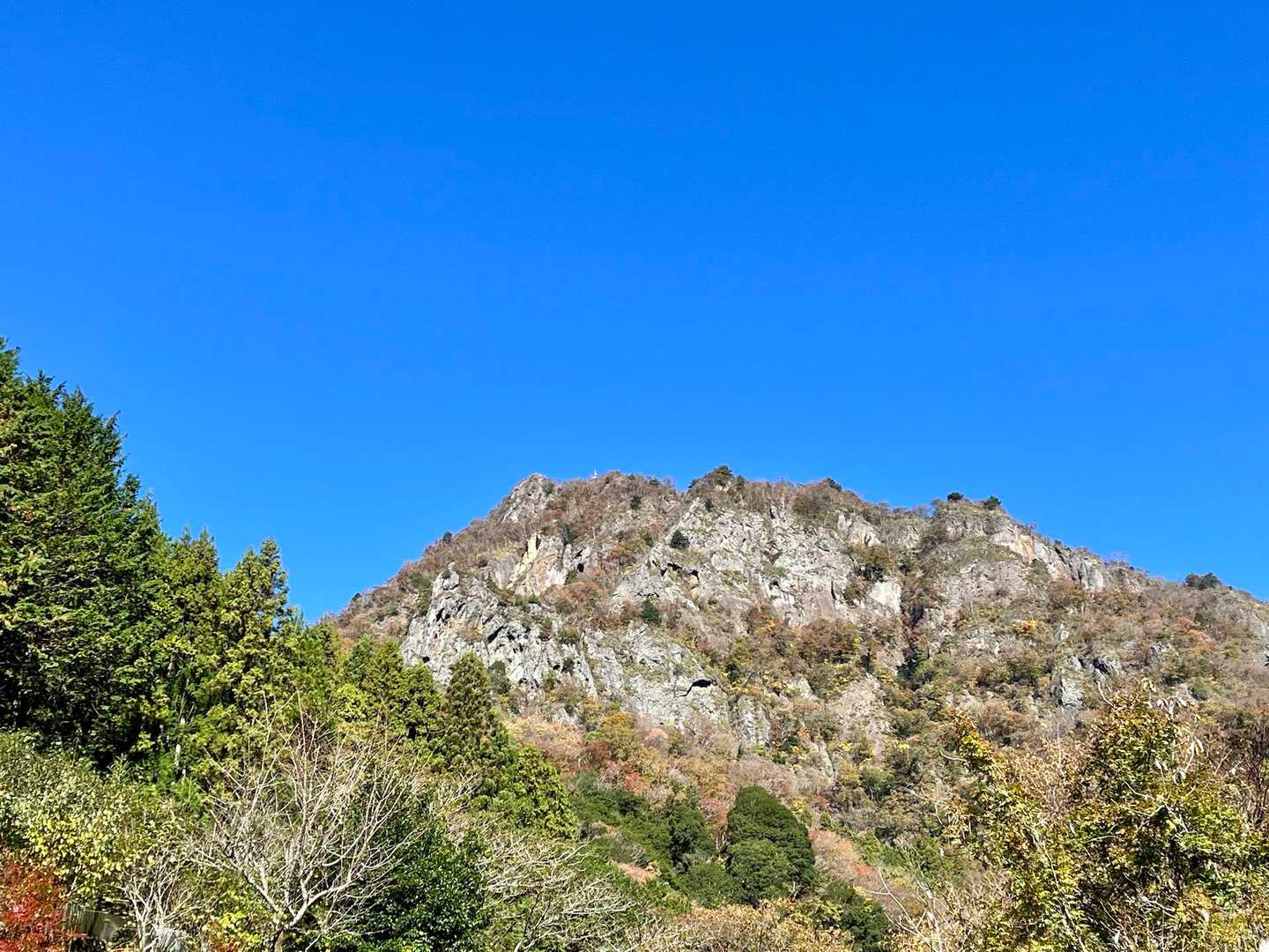 要塞のような奥久慈男体山⛰️