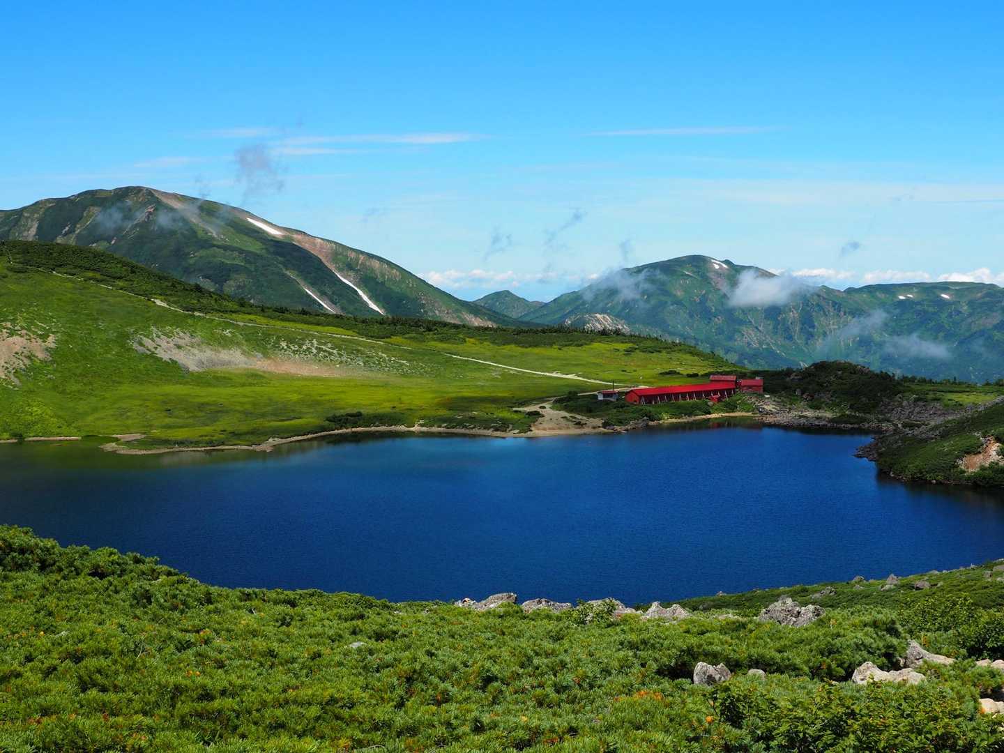 栂池ロープウェイ 自然園駅-栂池登山道入口-天狗原-乗鞍岳 往復コースの写真