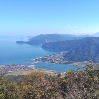 由良川と青葉山。
素晴らしい！
