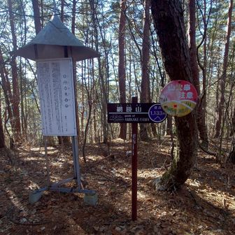 網掛山の頂上です。