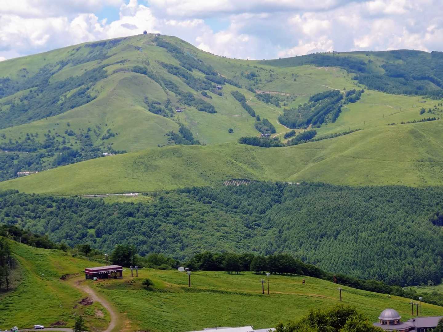 蓼科山登山口-八子ヶ峰東峰-八子ヶ峰 縦走コースの写真