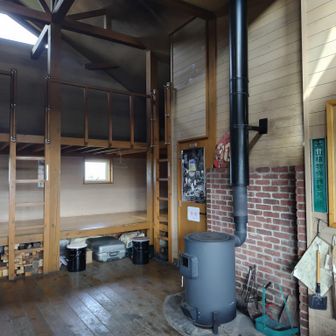 陵雲荘小屋内部　いつも綺麗