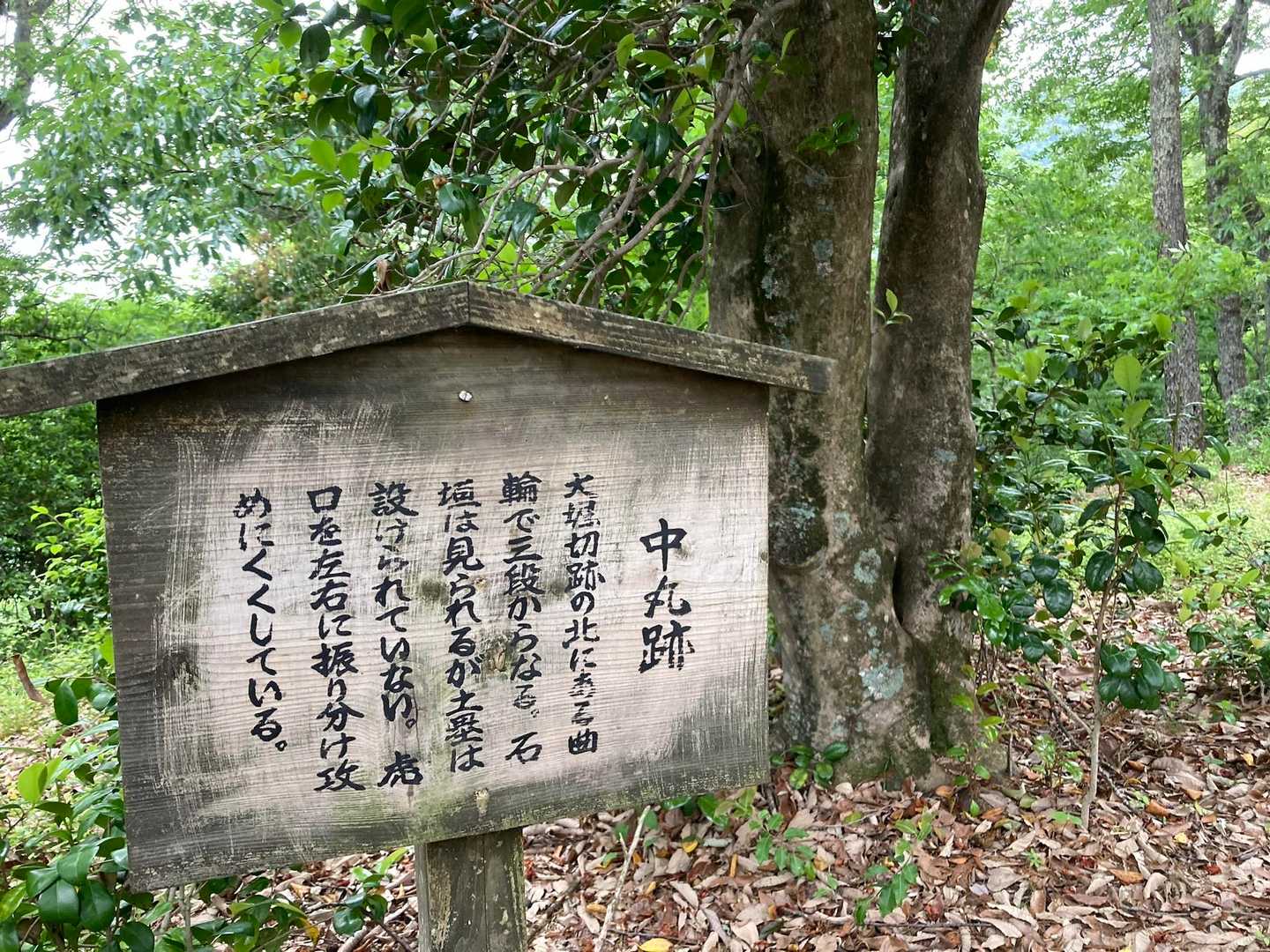 小谷城跡-小谷山-福寿丸跡-山崎丸跡 周回コースの写真
