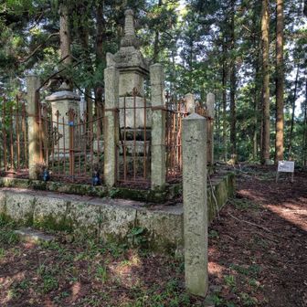 中川清秀の墓所